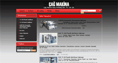 Desktop Screenshot of cagmakina.com